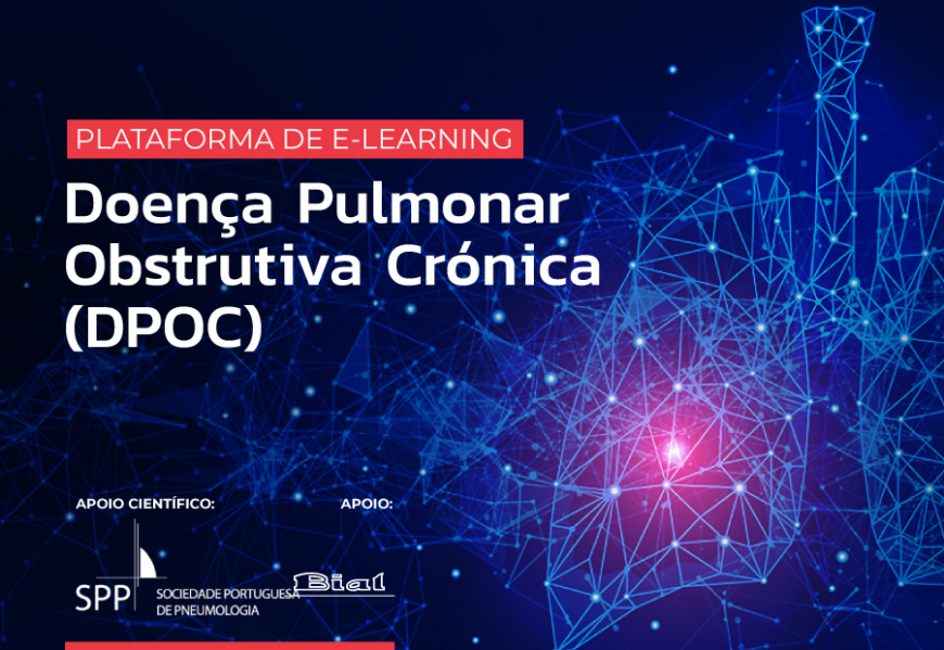 Plataforma de e-learning sobre DPOC disponibiliza conteúdos formativos